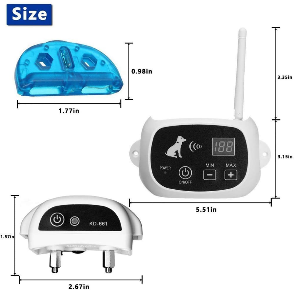 Outdoor Wireless Electronic Dog Fence System