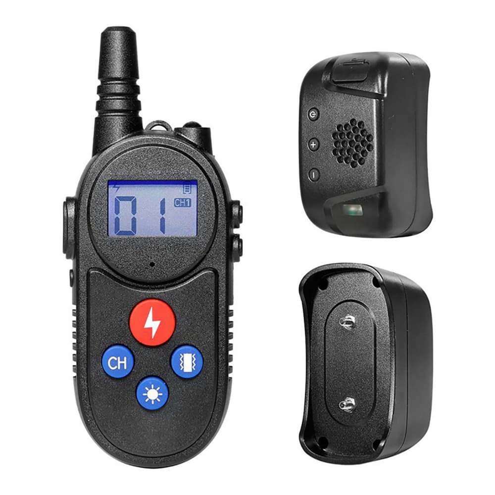 Dog Training Collars with walkie talkie Remote Control Distance Up to 3280Ft for 3 dogs