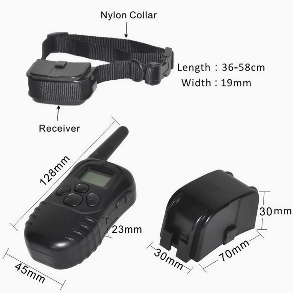 Dog Training Collar Remote Control E-Collar LCD Electric Collars