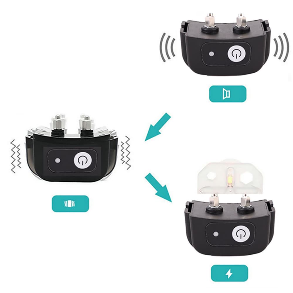 Rechargeable Remote Receiver Collar for M81/M82 Dog Training Collar