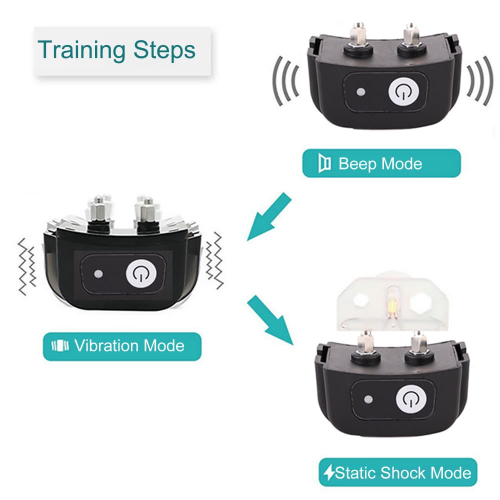 Dog Training Collar with Wireless Remote Rechargeable 300M