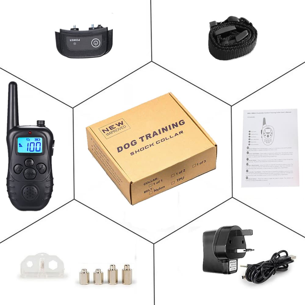 Dog Training Collar with Wireless Remote Rechargeable 300M