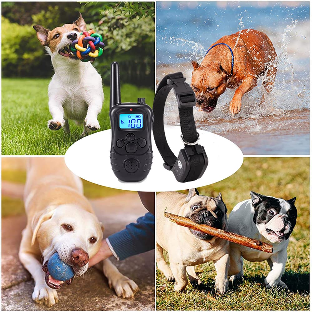 Dog Training Collar with Wireless Remote Rechargeable 300M